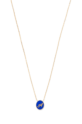Blue-Enamel Al Noor Necklace